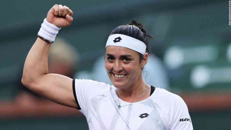 First-ever Arab player to break into top 10 of WTA Tour