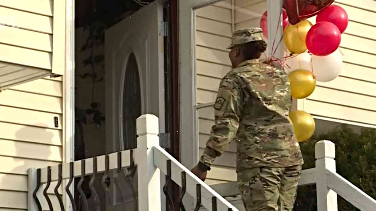 Christmas came early for soldier returning from Iraq