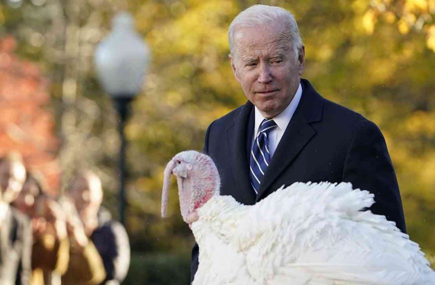 Thanksgiving holiday to focus on immigrants and US troops, Joe Biden declares